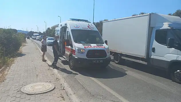 Kasksız Sürücü Kazada Başından Yaralandı