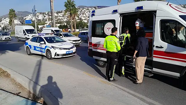 Kavşakta Meydana Gelen Kazada 1 Kişi Yaralandı