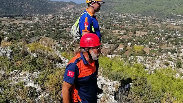 Kaybolan Turist İçin Arama Çalışması Başlatıldı