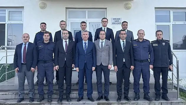 Kaymakam Ali Sırmalı'dan Jandarma Birimlerine inceleme ziyareti