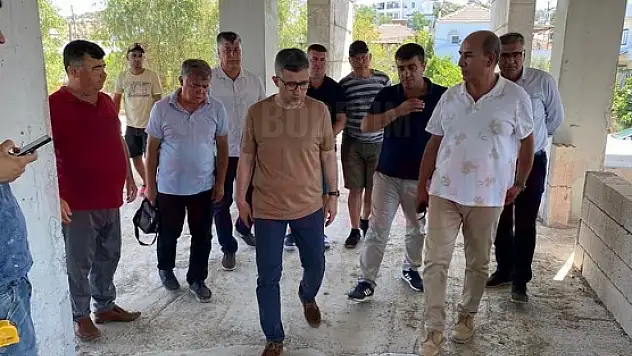 Kaymakam Bayar Mumcular'da İncelemelerde Bulundu