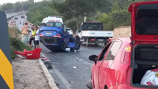 Kaynar Kavşağında Trafik Kazası 6 Yaralı