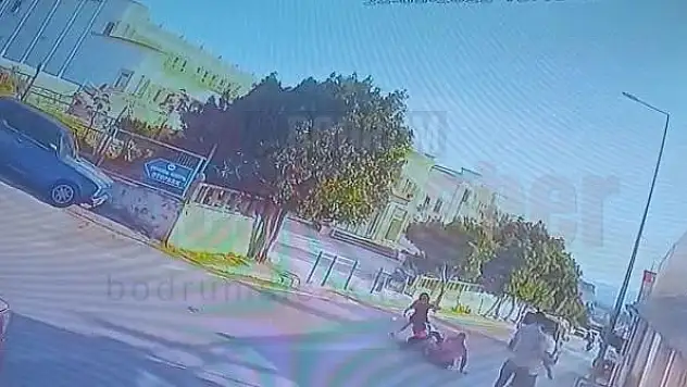 Kaza Güvenlik Kameralarına Yansıdı