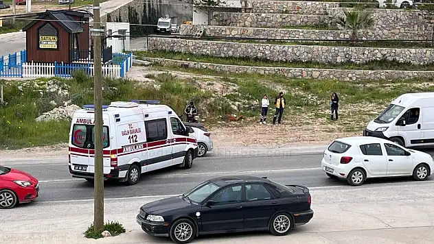 KAZA MADDİ HASARLA ATLATILDI
