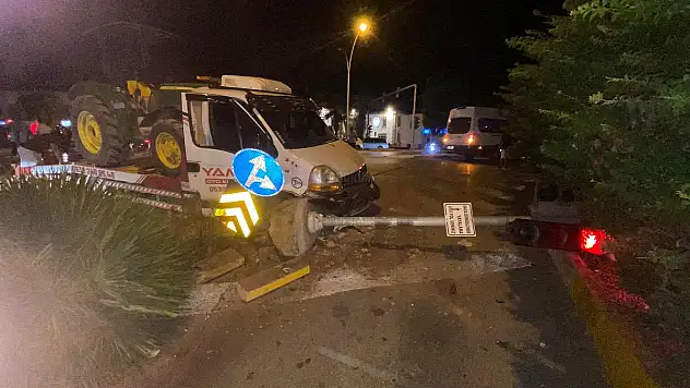 Kaza Maddi Hasarla Atlatıldı