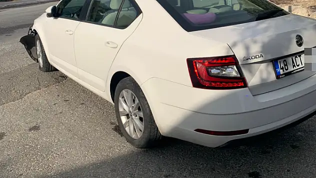 Kaza Maddi Hasarla Atlatıldı