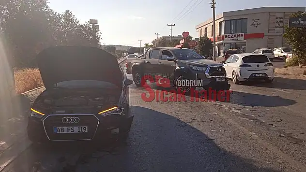 Kaza Sebebi ile Bitez Trafiği Felç Oldu