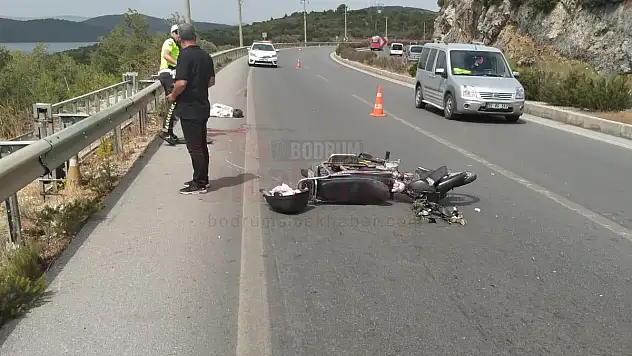 Kaza Yapan Genç Hayata Tutanamadı