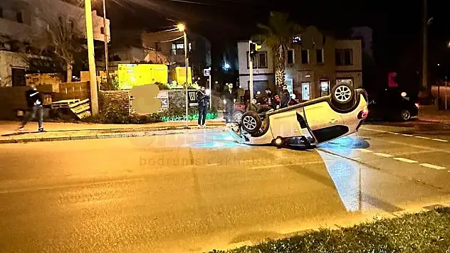 Kaza Yapan Sürücü Olay Yerinden Ayrıldı