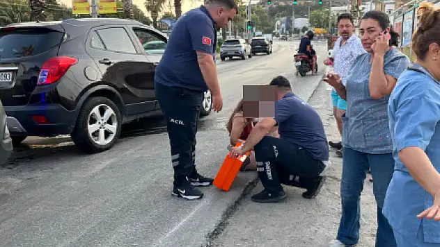 Kazada 2 Kız Kardeş Yaralandı