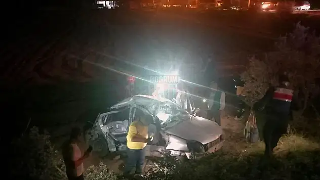 Kaza'da: 2 ölü, 3 yaralı