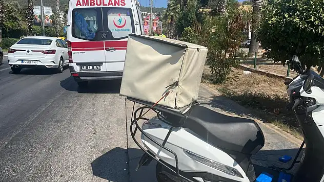 Kazada Kask Hayat Kurtardı