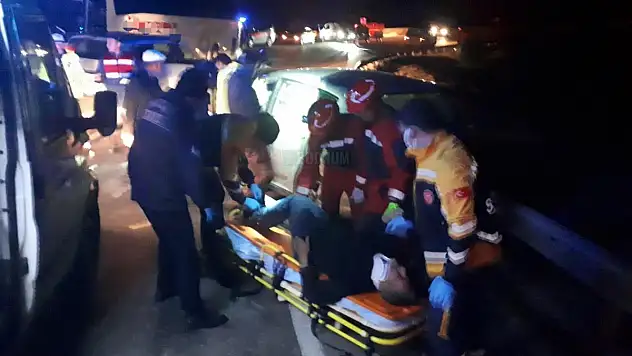 Kazadan Yaralı Kurtulan Sürücü Hastanede Hayatını Kaybetti