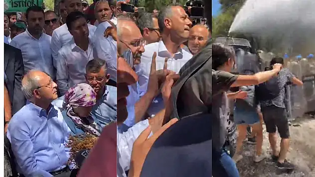 Kemal Kılıçdaroğlu Akbelen'de