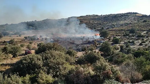 Konacık Makilik Alanda Çıkan Yangın Kontrol Altına Alındı