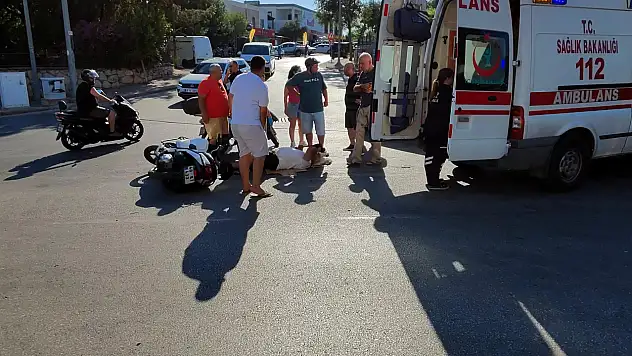 Konacık'ta Korkutan Kaza! 1 Sürücü Yaralandı!
