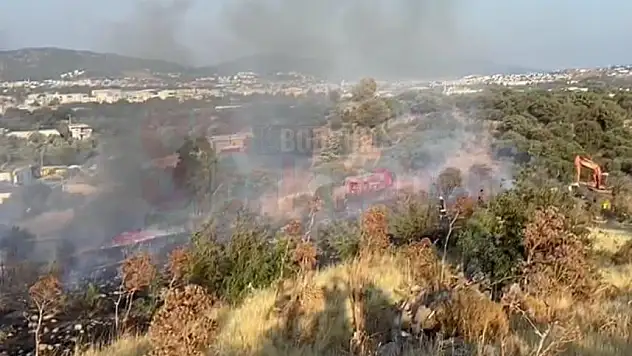 Konacık'da Korkutan Yangın