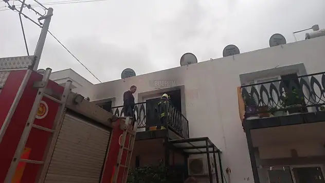 Konacık'ta Çıkan Yangında Ev Kullanılamaz Hale Geldi