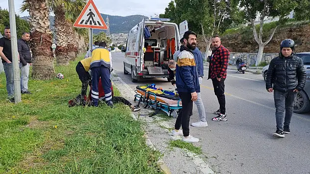 Konacık'ta Meydana Gelen Motosiklet Kazasında 2 Genç Yaralandı