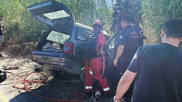 Kontrolden çıkan araç kazaya neden oldu ! 1'i ağır 5 yaralı