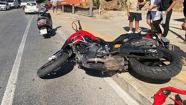 Kontrolsüz Çıkan Sürücü Kazaya Sebep Oldu, 1 Yaralı