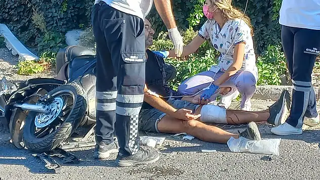 Kontrolsüz Şekilde Yola Çıkan Sürücü Kazaya Sebep Oldu