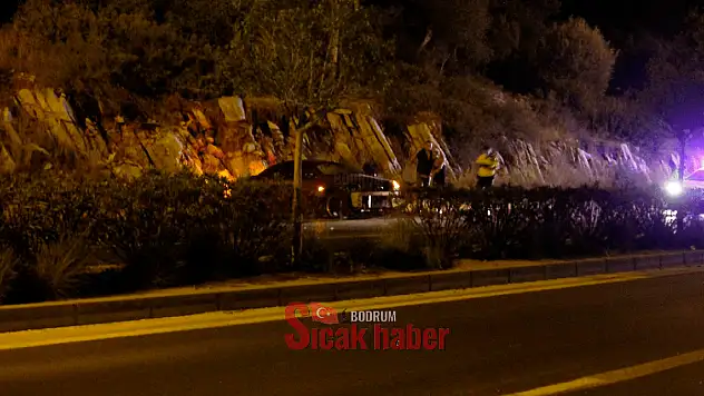 Kontrolü Kaybeden Araç Karşı Şeride Geçti 1 Yaralı