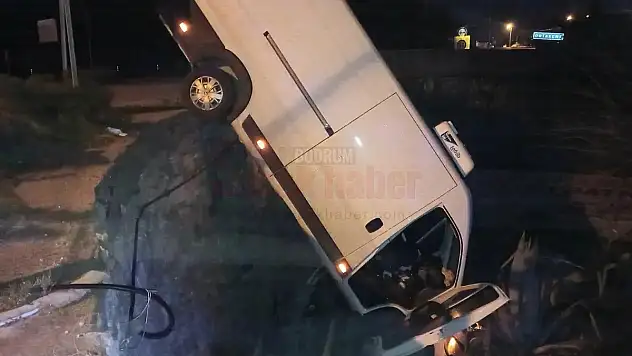 Köpeğe Çarpmamak İçin Kaza Yaptı