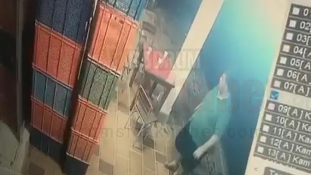 Köpeğe Taş Atıp Yaralayan Şahıs Kameralara Yansıdı