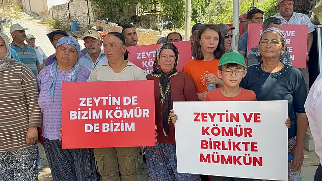 Köylüler Milas'tan seslendi: 'Zeytin ve maden birlikte 40 yıldır mümkündü, şimdi de mümkün'