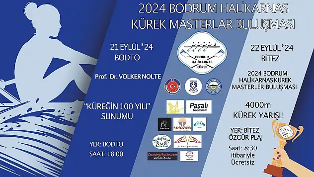 Kürek Profesörü Bodrum'a Geliyor