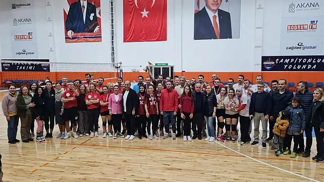 Kurumlar Arası Turnuva Şampiyonu Bodrum İlçe Milli Eğitim Müdürlüğü Oldu
