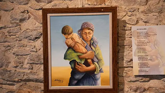 LARA ŞARKILARI RESİM SERGİSİ' SANATSEVERLERLE BULUŞTU