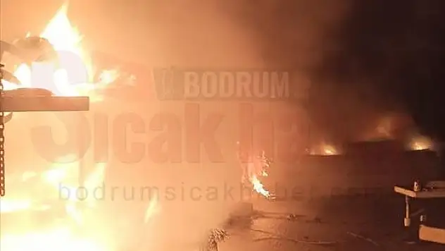 Marangoz Atölyesinde Çıkan Yangın Hasara Yol Açtı