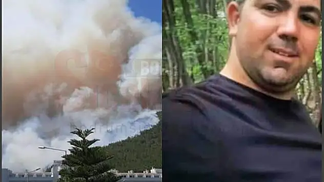 Marmaris'teki orman yangınını söndürme çalışmaları sırasında bir orman personeli hayatını kaybetti