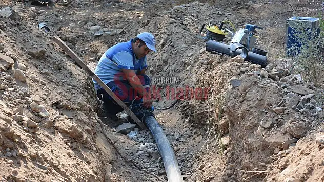 Menteşe Merkez ve Bayır Mahallesi'ne Yeni Su Kaynağı