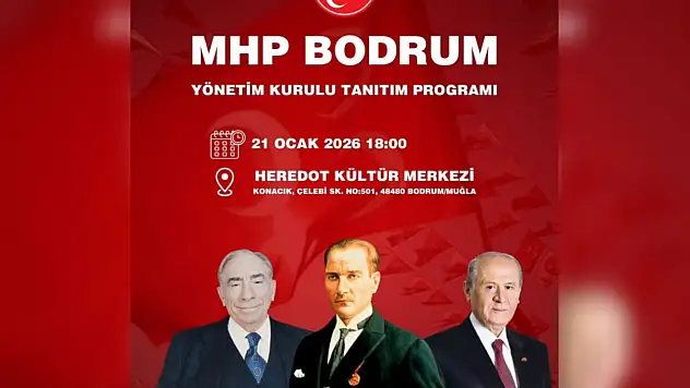 MHP Bodrum yönetim kurulu üyeleri halkla buluşuyor