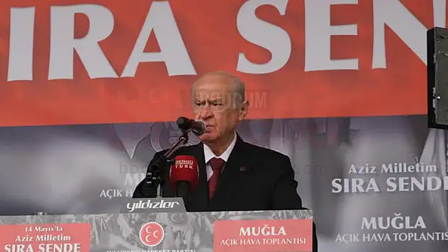 MHP Genel Başkanı Devlet Bahçeli'yi Muğla'da Binlerce Kişi Karşıladı