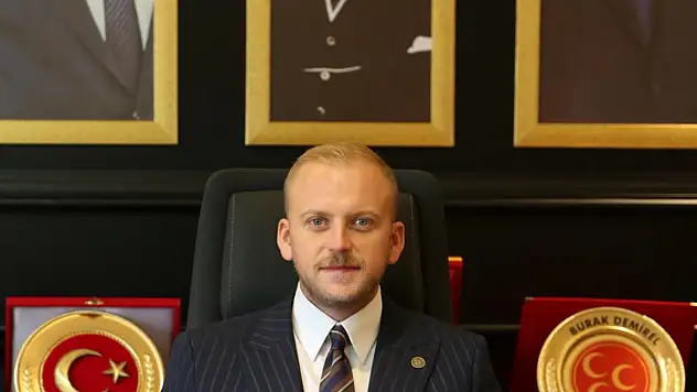 MHP İl Başkanı Burak Demirel'den üç aylar mesajı