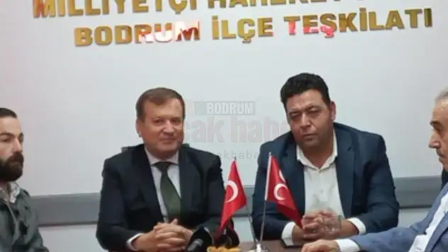 MHP İlçe Başkanı'na ilk Ziyareti Ak Parti Gerçekleştirdi