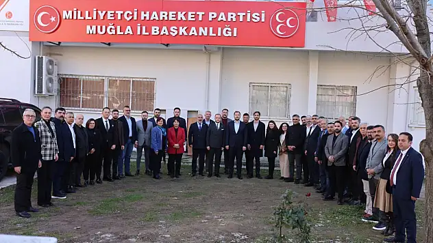 MHP Muğla İl Başkanlığı'na AK Parti'den iade-i ziyaret