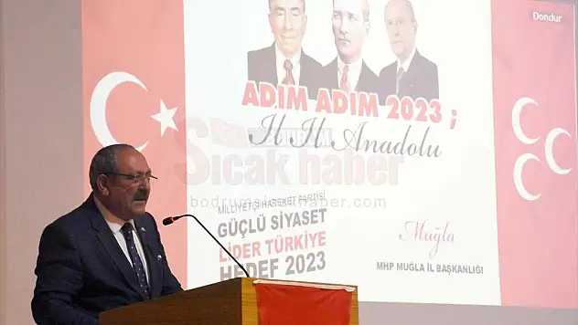 MHP'nin 'Adım Adım 2023, İl İl Anadolu' heyeti Muğla'da ziyaretlerini sürdürüyor