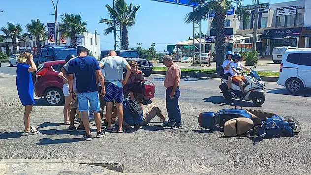 Mıcıra Kapılan Sürücü, Direksiyon Hakimiyetini Kaybetti