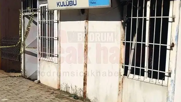 Milas Spor Kulübü Binasını Yakan Kişiler Yakalandı.