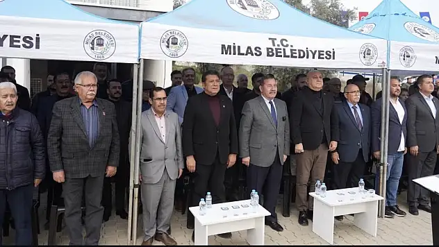 Milas Taziye Evi projesinde temel atıldı