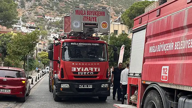 Milas'ta Ev Yangını