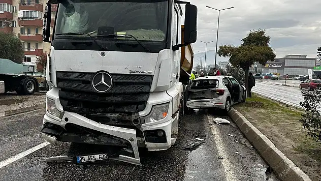 Milas'ta Korkutan Kaza