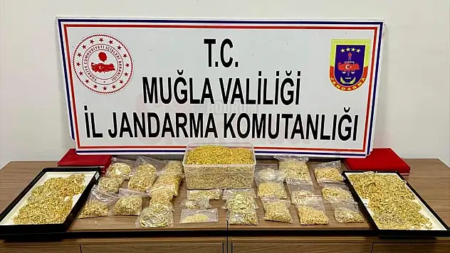 Milas'ta kuyumcu kuryelerinden 16 kilogram altın çalan 3 şüpheli tutuklandı