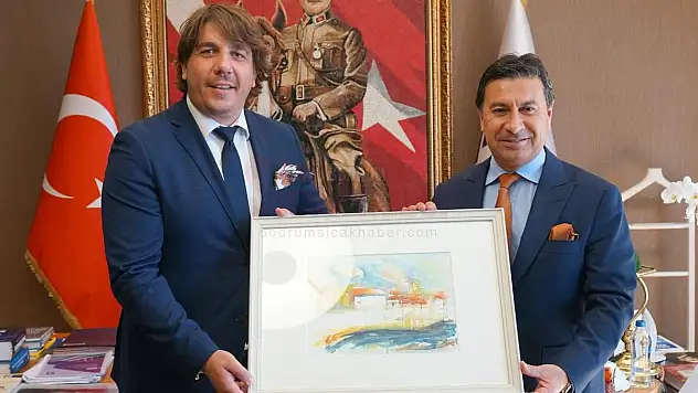 MONTENEGRO HEYETİNDEN BAŞKAN ARAS'A ZİYARET