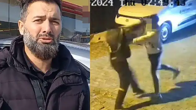 Motokurye'yi Yol Ortasında Darp Ettiler